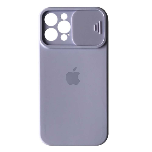 Silicone Case Square Slider Full Camera Protective (AA) для iPhone 12 Pro Max (Dasheen)-0